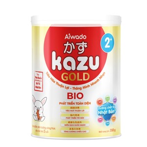 Sữa bột Kazu Bio Gold 2+ 350g (từ 24 tháng trở lên)