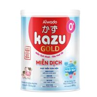 Sữa bột Kazu Miễn Dịch Gold 0+ 350g (0 – 12 tháng)