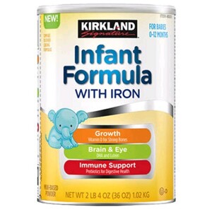 Sữa bột Kirkland Signature Infant Formula (dành cho bé 0-12 tháng tuổi)