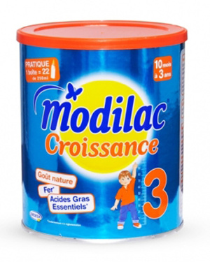 Sữa bột Modilac Croissance 3 - hộp 800g (dành cho trẻ từ 10 tháng - 3 tuổi)