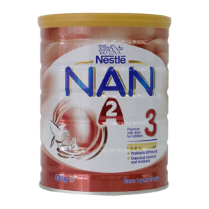 Sữa bột Nan A2 số 3 - 800g (cho bé từ 12 tháng trở lên)