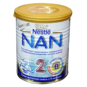 Sữa bột Nan 2 Nga - hộp 800g (dành cho trẻ từ 6 - 12 tháng)