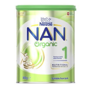 Sữa bột Nan Organic số 1 (Úc) - 800g, dành cho trẻ từ 0-6 tháng