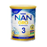 Sữa bột Nestle Nan Gro 3 - hộp 900g (dành cho trẻ từ 1-3 tuổi)