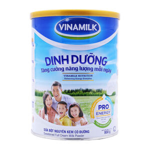 Sữa bột nguyên kem Vinamilk có đường lon 900g