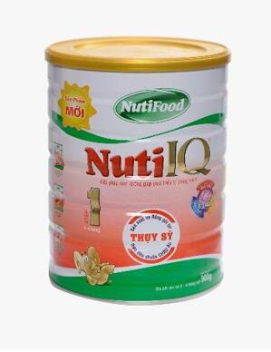 Sữa bột Nutifood Nuti IQ Step 1 - hộp 400g (dành cho trẻ từ 0 - 6 tháng)