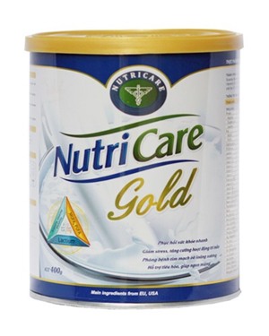 Sữa bột Nutricare Gold - hộp 400g (dành cho người lớn)