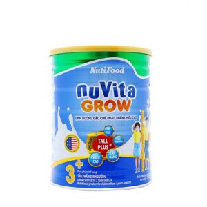 Sữa bột Nuvita Grow 3+ 900g (cho bé từ 3 tuổi trở lên)