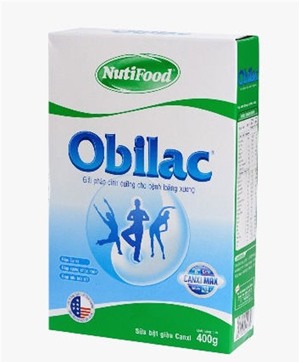 Sữa bột Nutifood Obilac - hộp 400g (dành cho người loãng sương)