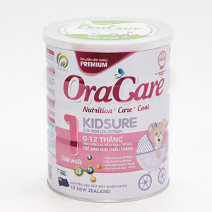 Sữa bột OraCare KidSure - Lon 900g (Cho trẻ 0-12M)