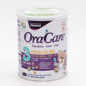 Sữa bột OraCare Pediasure 3 - Lon 900g (Cho trẻ 1-10 tuổi)