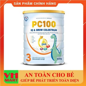 Sữa bột PC100 IQ & GROW Colostrum 900gr