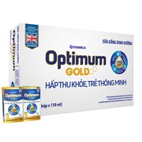 Sữa bột pha sẵn Optimum Gold 110ml - thùng 48 hộp