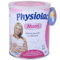 Sữa bột Physiolac Mom - hộp 400g (dành cho phụ nữ mang thai & đang cho con bú)