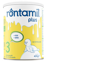 Sữa bột Rontamil Plus 3 - 400g (dành cho trẻ từ 12-36 tháng)