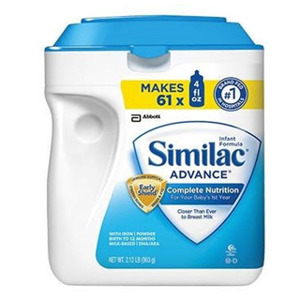 Sữa bột Abbott Similac Advance Complete Nutrition - hộp 964g (dành cho trẻ từ 0 - 12 tháng tuổi)