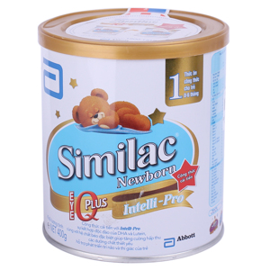 Sữa bột Abbott Similac Newborn IQ 1 - hộp 400g (dành cho trẻ từ 0 - 6 tháng)