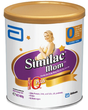 Sữa bột Abbott Similac Mom IQ - hộp 400g (dành cho mẹ mang thai và cho con bú)