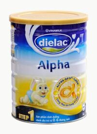 Sữa bột Dielac Alpha Step 1 - hộp 400g (dành cho trẻ từ 0 - 6 tháng)