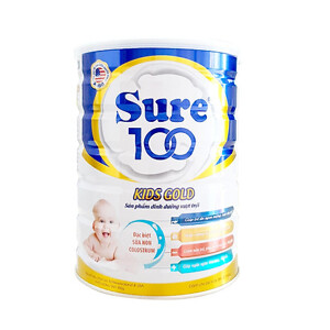 Sữa Bột Sure 100 Kids Gold 900gr