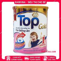 Sữa bột Top Gold 1 900g cho trẻ biếng ăn 6-36 tháng