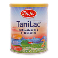 Sữa bột Topfer Tanilac 2 - hộp 400g (dành cho trẻ từ 6-12 tháng tuổi)