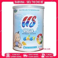 Sữa bột us milk baby 320g