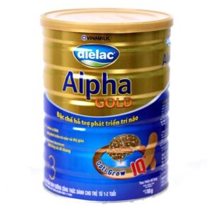 Sữa bột Vinamilk Dielac Alpha Gold Step 3 - 400g (cho trẻ 1-2 tuổi)