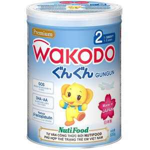 Sữa bột Wakodo GunGun Số 2 - 830g