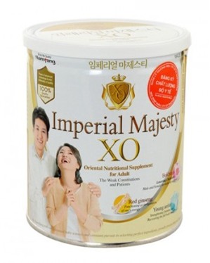 Sữa bột XO Majesty - hộp 400g (dành cho người bị suy nhược cơ thể)