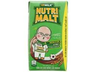 Sữa ca cao mầm lúa mạch đen VPMilk Nutrimalt - Thùng 48 hộp x 180ml