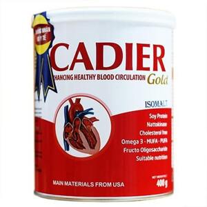 Sữa Cadier Gold - 400g, dành cho người tim mạch và tiểu đường