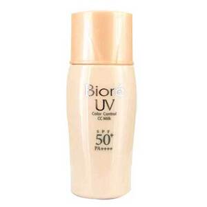 Sữa chống nắng lót nền trang điểm Biore UV Color Control CC Milk SPF50+/PA+++ 30ml