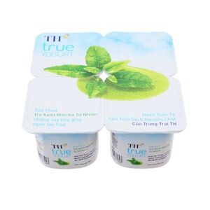 Sữa chua ăn TH True Yogurt trà xanh matcha (Lốc 4)