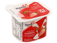 Sữa chua ăn trái cây tươi Yoplait dâu hộp 100g