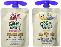 Sữa chua túi Gogo Squeez 85gr từ 6 tháng