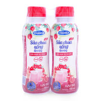 Sữa chua uống lựu đỏ Vinamilk lốc 4 chai x 150ml