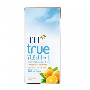 Sữa chua uống TH True Yogurt 180ml - Vỉ 4 hộp