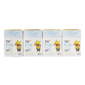 Sữa chua uống tiệt trùng TH Topkid dâu chuối lúa mạch 110ml Lốc 4