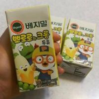 Sữa đậu nành chuối  Vegemil Pororo Hàn Quốc 190ml