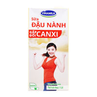 Sữa đậu nành gấp đôi canxi Vinamilk hộp 1L