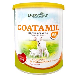 Sữa dê Goatamil BA - hộp 400g (dành cho trẻ biếng ăn từ 6 tháng - 10 tuổi)