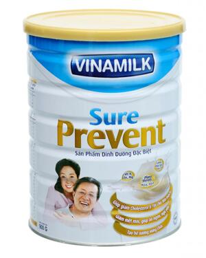 Sữa bột Vinamilk Sure Prevent - hộp 400g (dành cho người cao tuổi)