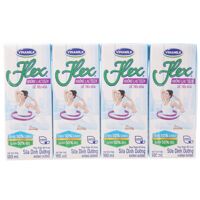 Sữa dinh dưỡng không đường Vinamilk Flex không lactoza lốc 4 hộp x 180ml