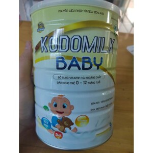 Sữa dinh dưỡng Kodomilk Baby 900g 0-12 tháng