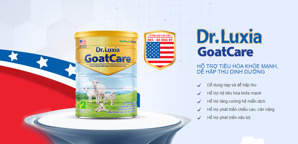 Sữa Dr.luxia Goatcare 2 loại 800g