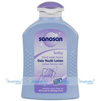 Sữa dưỡng da giúp bé ngủ ngon Sanosan Baby Good Night Lotion - 200ml