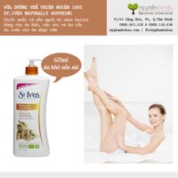 Sữa dưỡng thể St. Ives Naturally Soothing Body Lotion, Oatmeal & Shea Butter (621ml)