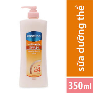 Sữa dưỡng thể trắng da Vaseline SPF 24 Triple Whitening Lotion 350ml