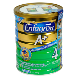 Sữa bột Enfagrow A+ 4 - hộp 900g (dành cho trẻ từ 3 - 6 tuổi)